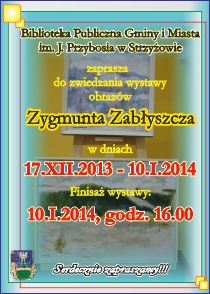 Wystawa obrazów Zygmunta Zabłyszcza