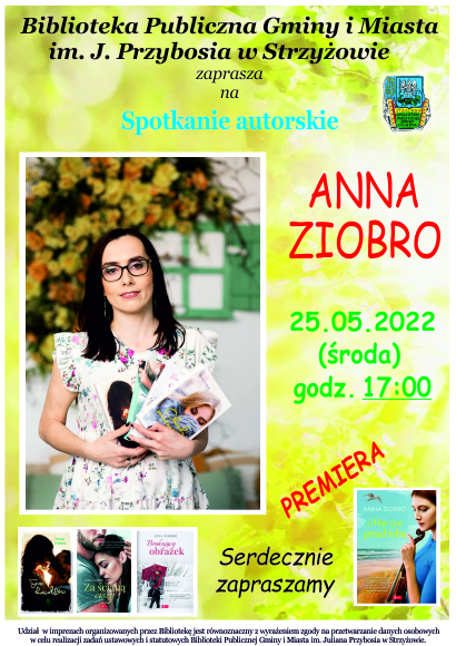 Spotkanie autorskie z Ann Ziobro