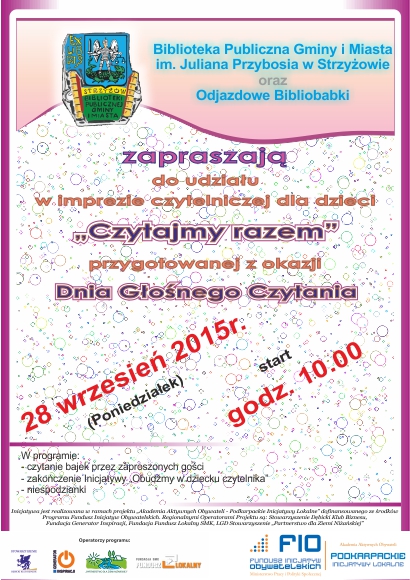 Dzie Gonego Czytania 2015