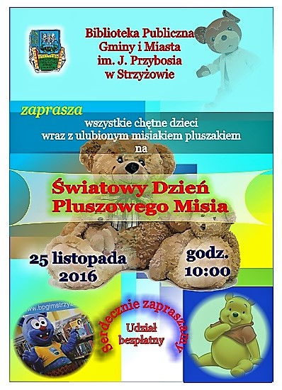 wiatowy Dzie Pluszowego Misia 2016