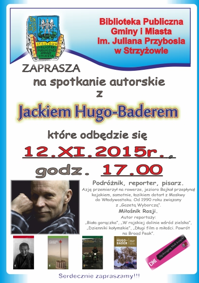 Spotkanie z Jackiem Hugo-Baderem