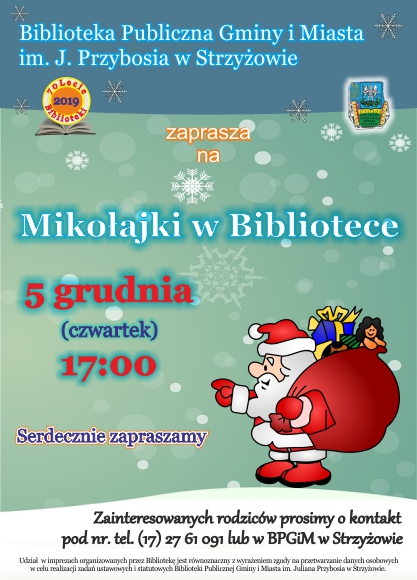 Mikoajki w Bibliotece