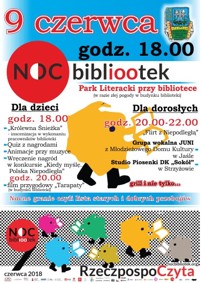 Noc Bibliotek 2018