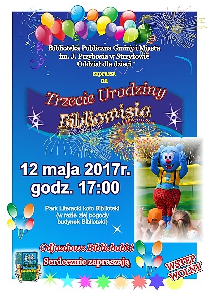 Trzecie Urodziny Bibliomisia