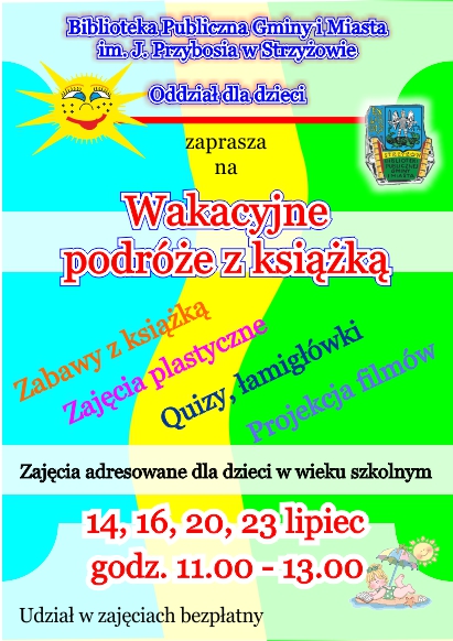Wakacyjne podróże z książką