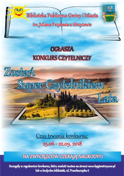 Zostań Super Czytelnikiem Lata 2018