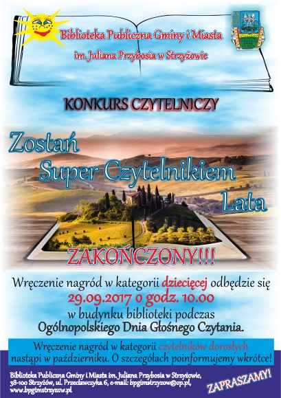 Zostań Super Czytelnikiem Lata